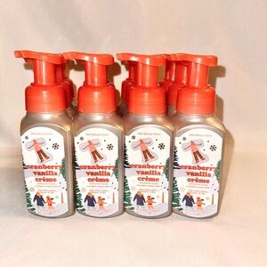 Bath & Body Works Cranberry Vanilla Crème Foam Hand Soap
